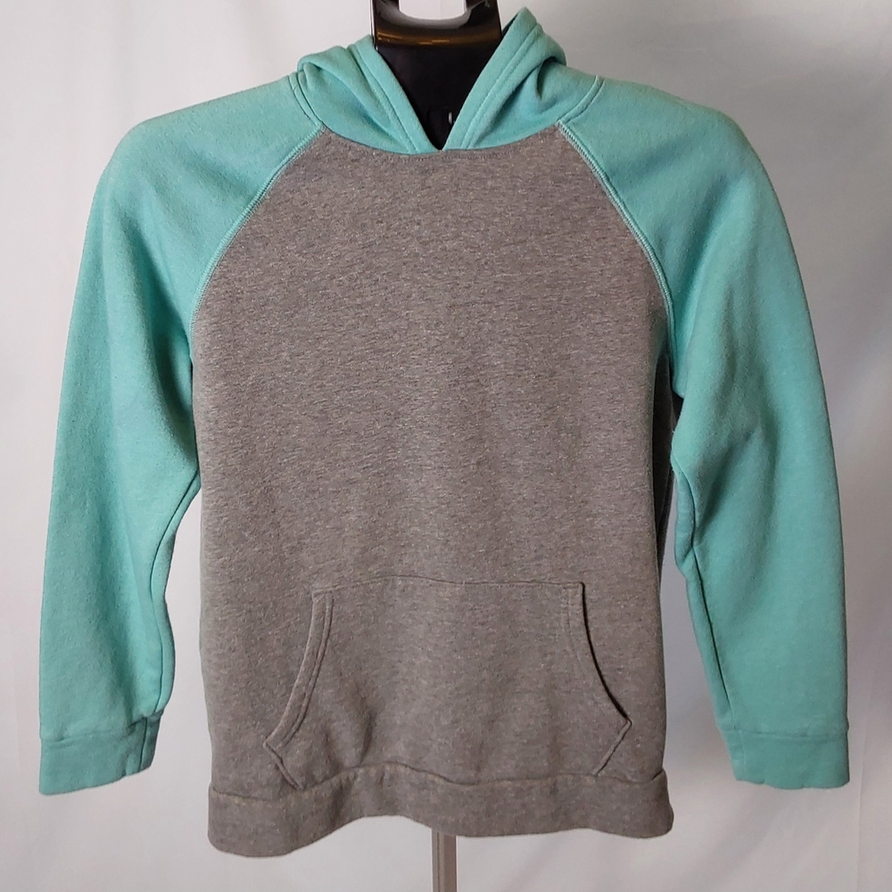 Old Navy Gray and Teal Boy's Hoodie / NWOT